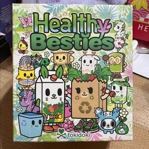 tokidoki Healthy Besties Collectible Box — Green Multicolor Art Blind Box